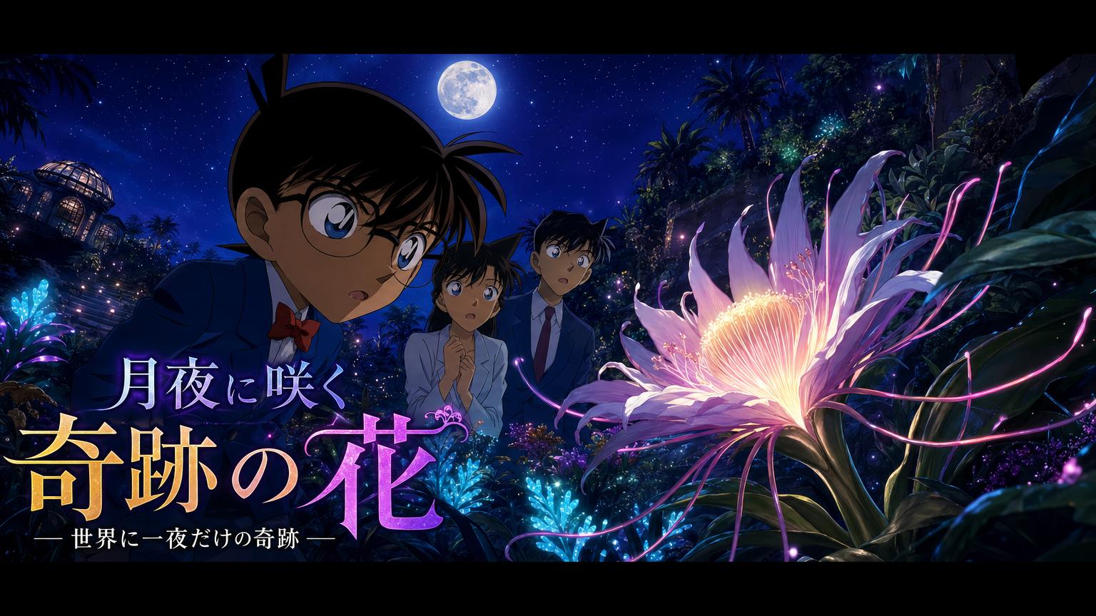 黑料植物视频-珍稀兰花夜间绽放